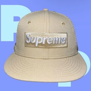 Supreme Box Logo Mesh Back New Era Cap (7 1/4)